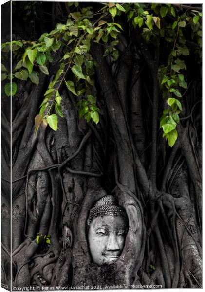 Embracing the Truth Canvas Print by Panas Wiwatpanachat