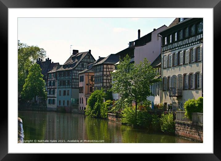 La Petite France, Strasbourg Framed Mounted Print by Nathalie Hales