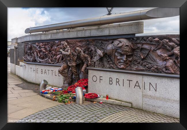 Battle of Britain Monument in London, UK Framed Print by KB Photo