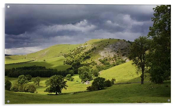 Bunster Hill Dovedale Acrylic by Darren Burroughs