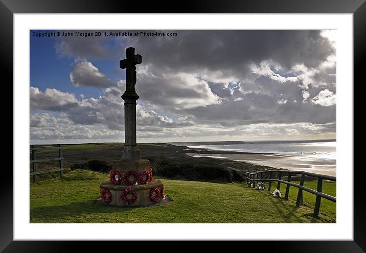 Remembrance. Framed Mounted Print by John Morgan