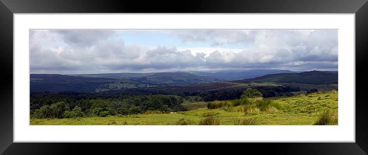 A Peak District Scene Framed Mounted Print by Darren Burroughs