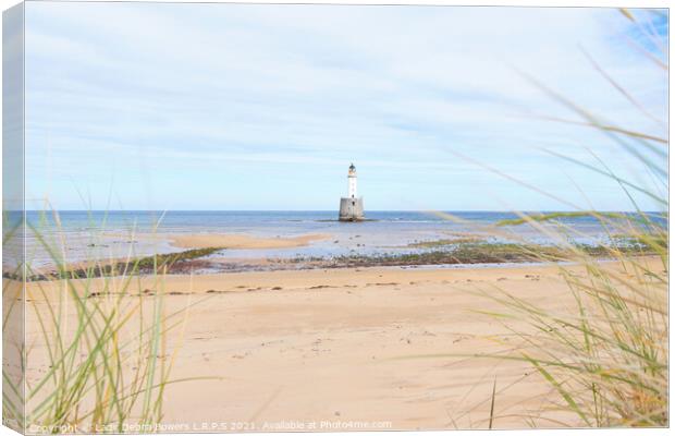 Rattray Lighthouse  Canvas Print by Lady Debra Bowers L.R.P.S
