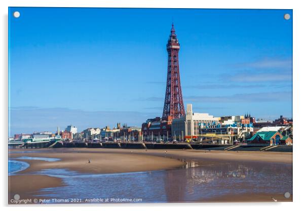 A Majestic Seaside Adventure Acrylic by Peter Thomas