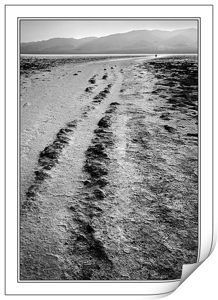 The long walk Print by Steve White