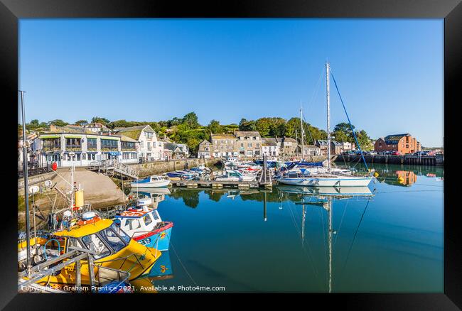 Padstow Harbour Framed Print by Graham Prentice