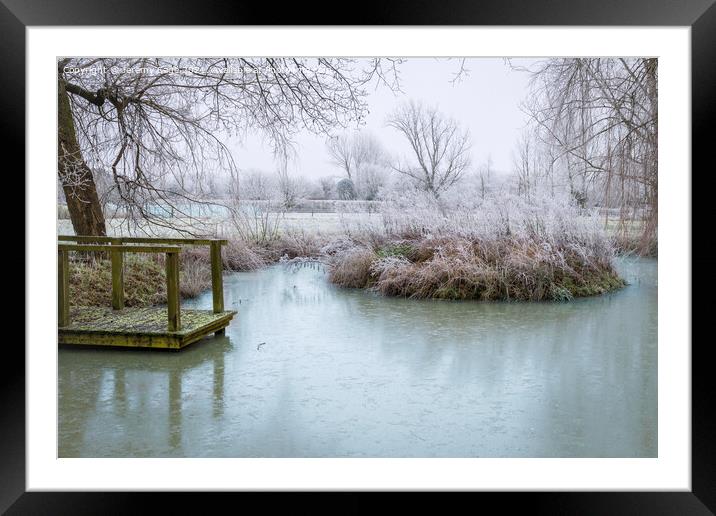 Frozen in time Framed Mounted Print by Jeremy Sage