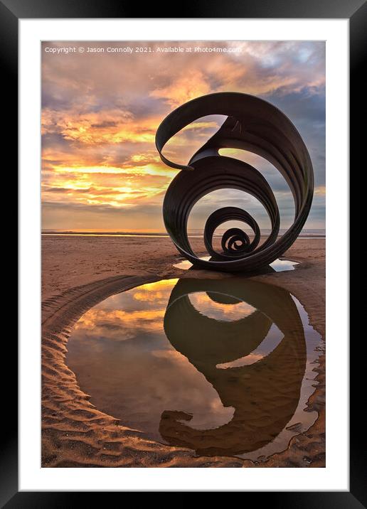 Reflections Of The Shell Framed Mounted Print by Jason Connolly