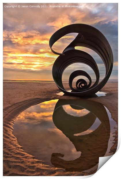 Reflections Of The Shell Print by Jason Connolly