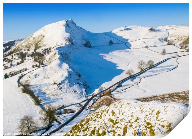Chrome Hill Print by geoff shoults