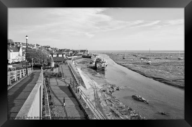 Old Leigh fishing village, Leigh on Sea, Essex Framed Print by Peter Bolton