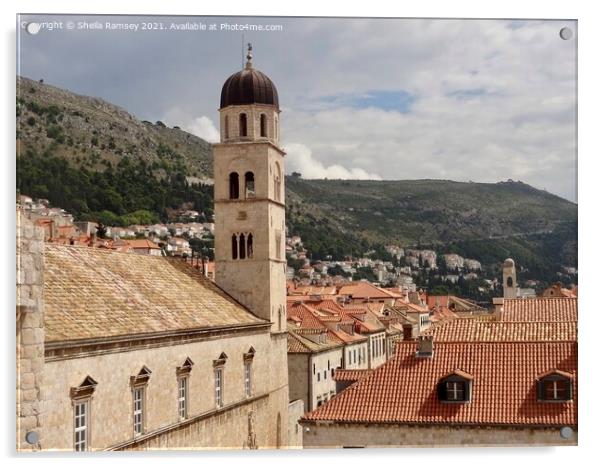 Dubrovnik  Acrylic by Sheila Ramsey