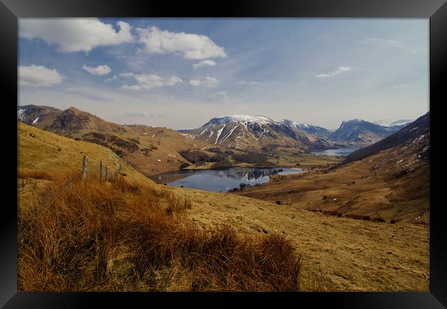 Snow in the lakedistrict Framed Print by Christopher Stores