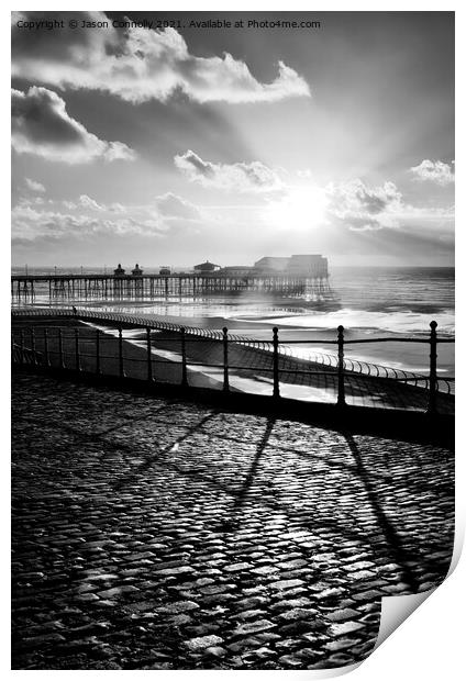 Blackpool In Black And White. Print by Jason Connolly