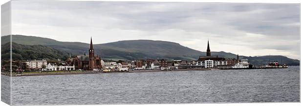 Largs panorama Canvas Print by Sam Smith