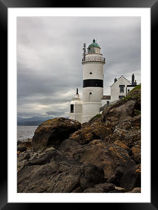 Lighthouse Framed Mounted Print by Sam Smith