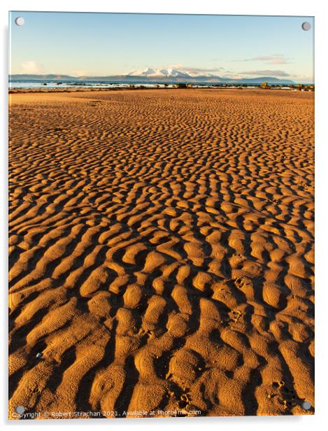 Majestic Mini Dunes Acrylic by Robert Strachan