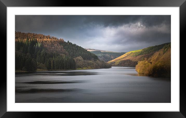 Ladybower Framed Mounted Print by Paul Andrews