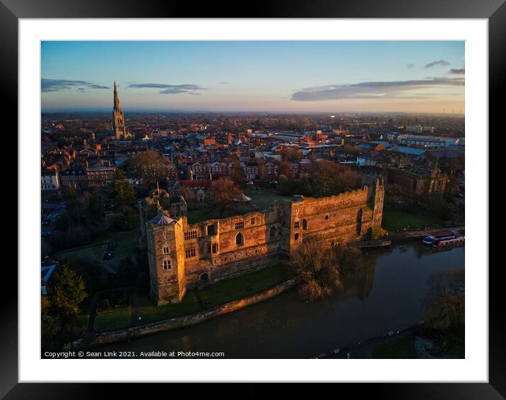 Newark on Trent Castle  Framed Mounted Print by Sean Link