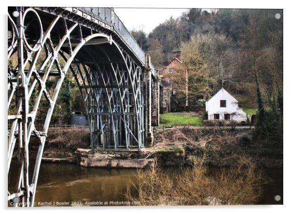 Ironbridge Grey Acrylic by RJ Bowler