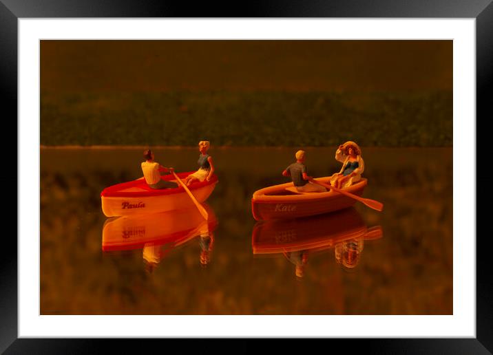 A Romantic Trip Framed Mounted Print by Steve Purnell