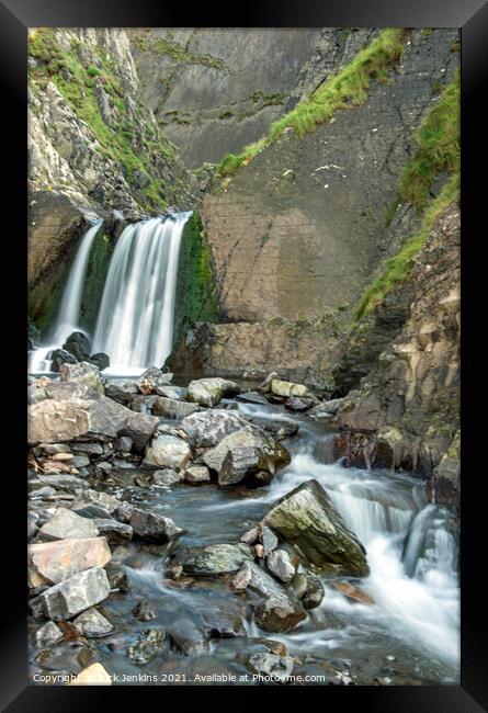 Spekes Mill Hartland North Devon Coast Framed Print by Nick Jenkins