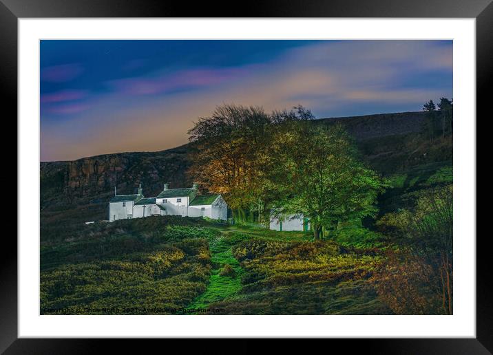 White Wells on Ilkley Moor. Framed Mounted Print by Chris North