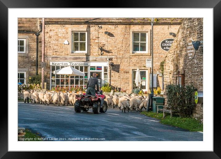Going for Afternoon Tea in Thwaite, Swaledale Framed Mounted Print by Richard Laidler