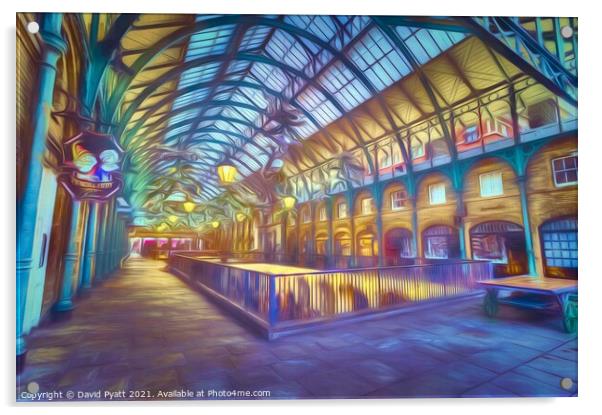 Art Of Covent Garden London Acrylic by David Pyatt