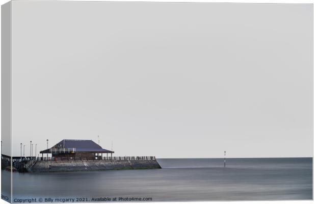 OthersBroadstairs Pier on the Kent Coast Canvas Print by Billy McGarry