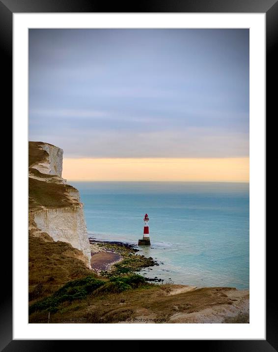 Lighthouse  Framed Mounted Print by Colin Richards