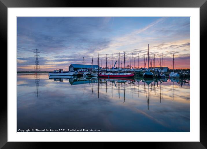 Hollowshore, Kent Framed Mounted Print by Stewart Mckeown