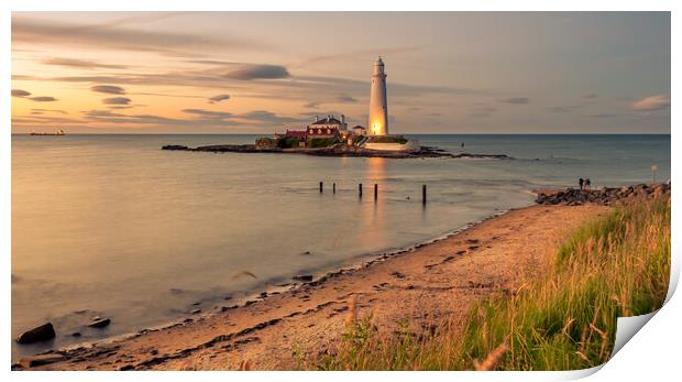Island of Beauty Print by Naylor's Photography