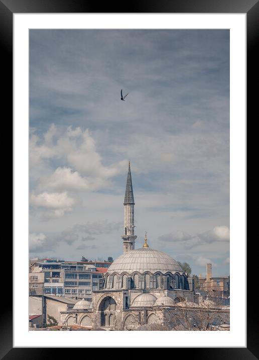 Istanbul Rustem Pasha Mosque Framed Mounted Print by Antony McAulay