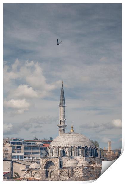 Istanbul Rustem Pasha Mosque Print by Antony McAulay