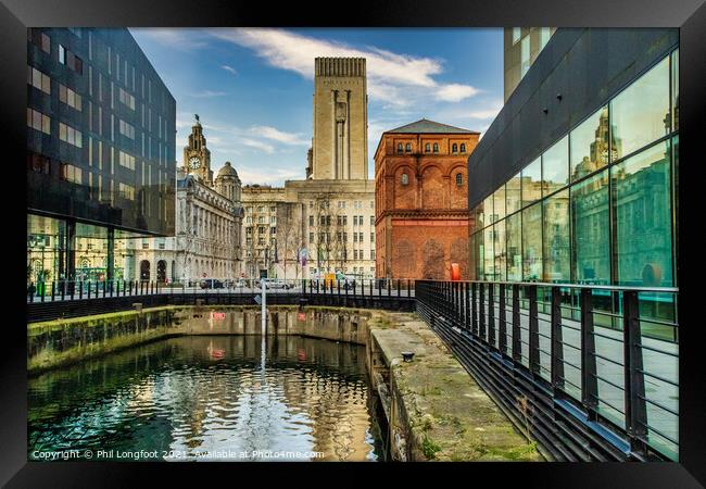 Architecture of Liverpool  Framed Print by Phil Longfoot