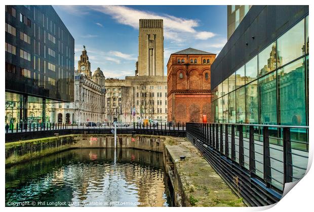 Architecture of Liverpool  Print by Phil Longfoot