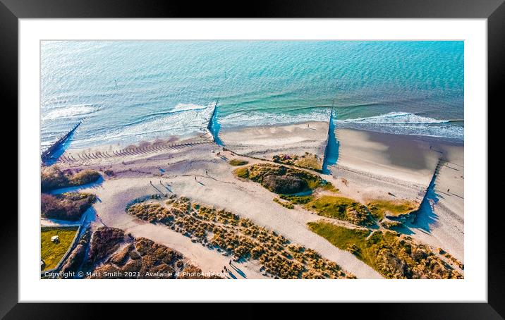 West Wittering Beach Framed Mounted Print by Matt Smith