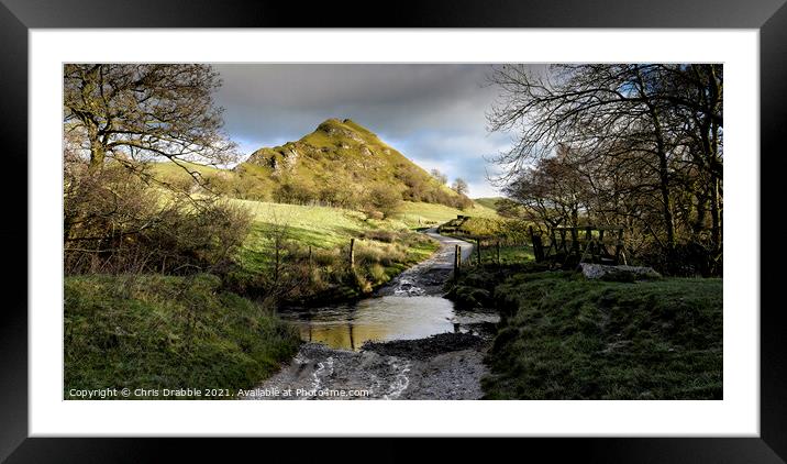 Parkhouse Hill ford Framed Mounted Print by Chris Drabble
