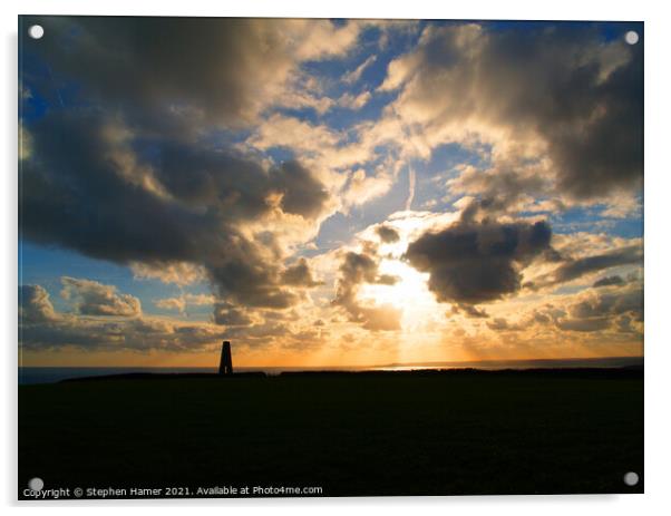 Shaft of Sunlight Acrylic by Stephen Hamer