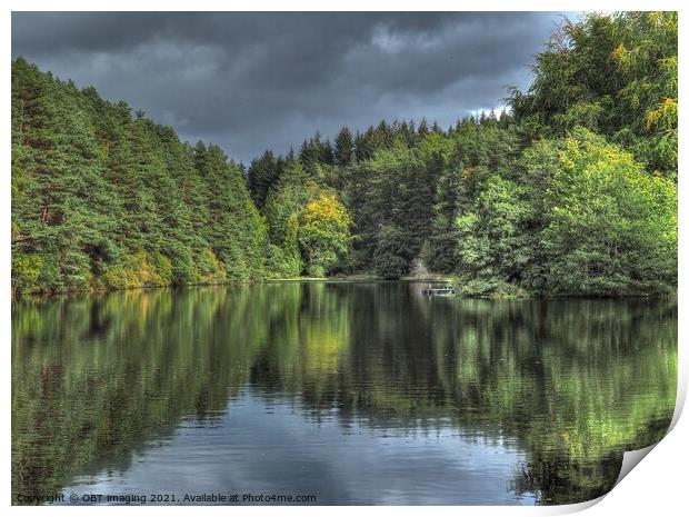 Enchanting Reflections of Scottish Fairytales Print by OBT imaging