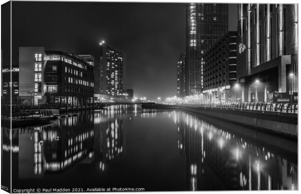 Princes Dock Canvas Print by Paul Madden