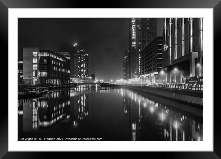 Princes Dock Framed Mounted Print by Paul Madden