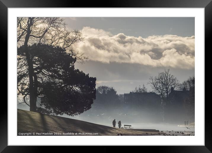 A walk in the park Framed Mounted Print by Paul Madden