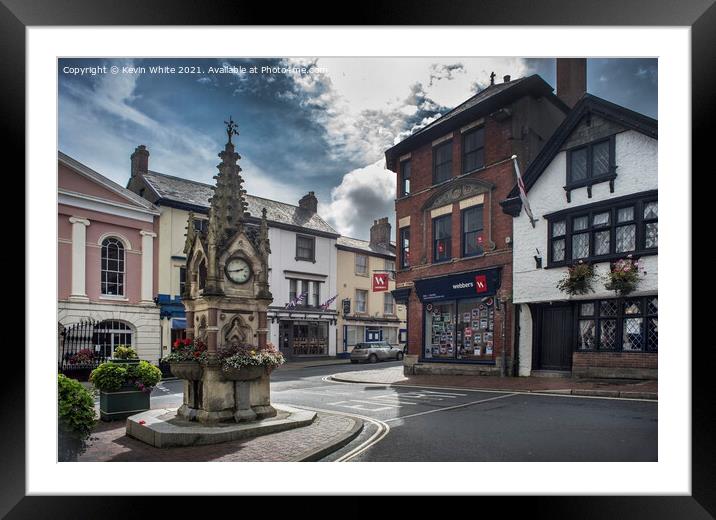 Great Torrington Framed Mounted Print by Kevin White