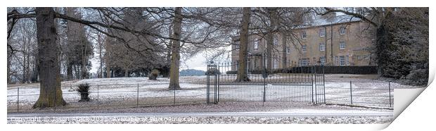 Frickley Hall Print by Jason Atack