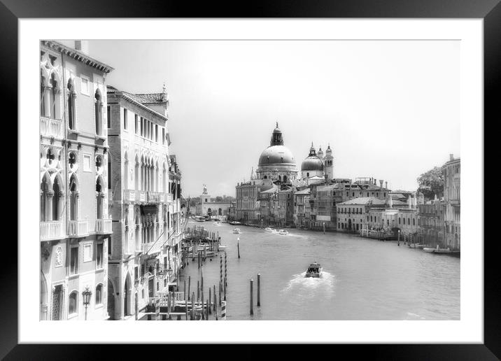 Grand Canal, Venice, Italy  Framed Mounted Print by Scott Anderson