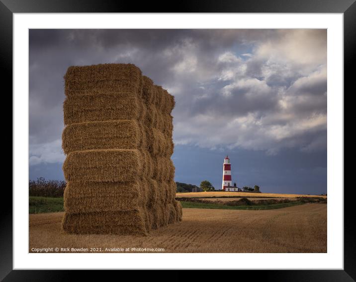 Happisburgh, Norfolk Framed Mounted Print by Rick Bowden