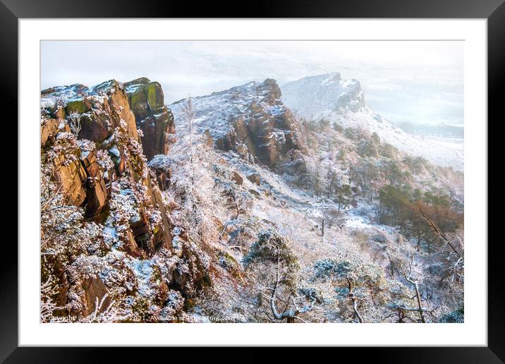 The Roaches Framed Mounted Print by geoff shoults