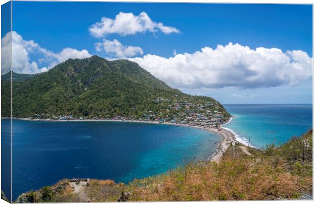 Dominica, Caribbean, Central America Canvas Print by peter schickert